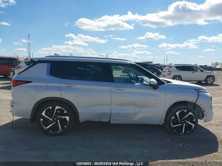 2022 Mitsubishi Outlander VIN: JA4J4VA87NZ619640 Lot: 12034503