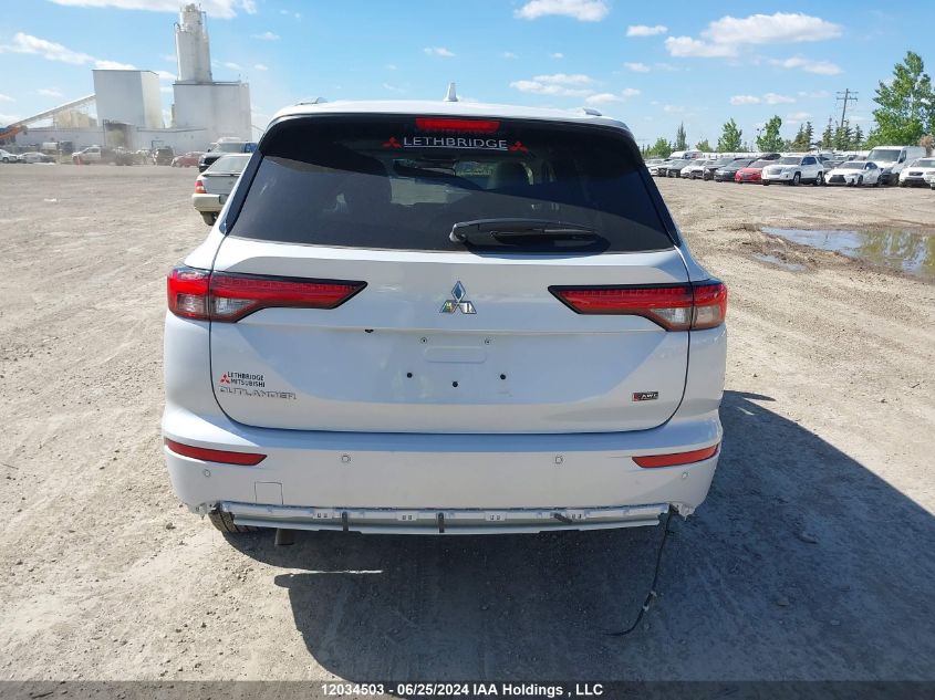 2022 Mitsubishi Outlander VIN: JA4J4VA87NZ619640 Lot: 12034503