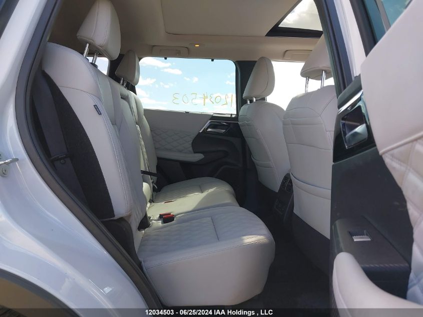 2022 Mitsubishi Outlander VIN: JA4J4VA87NZ619640 Lot: 12034503