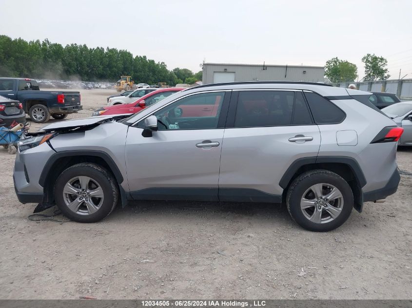 2022 Toyota Rav4 VIN: 2T3R1RFV9NC289816 Lot: 12034505