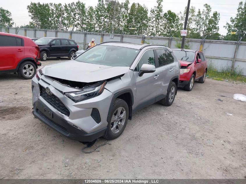 2022 Toyota Rav4 VIN: 2T3R1RFV9NC289816 Lot: 12034505