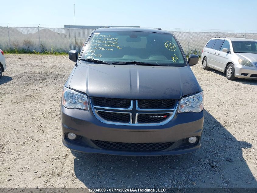 2019 Dodge Grand Caravan Sxt VIN: 2C4RDGCG5KR758292 Lot: 12034509
