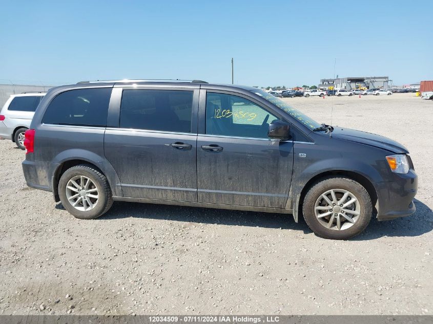 2019 Dodge Grand Caravan Sxt VIN: 2C4RDGCG5KR758292 Lot: 12034509
