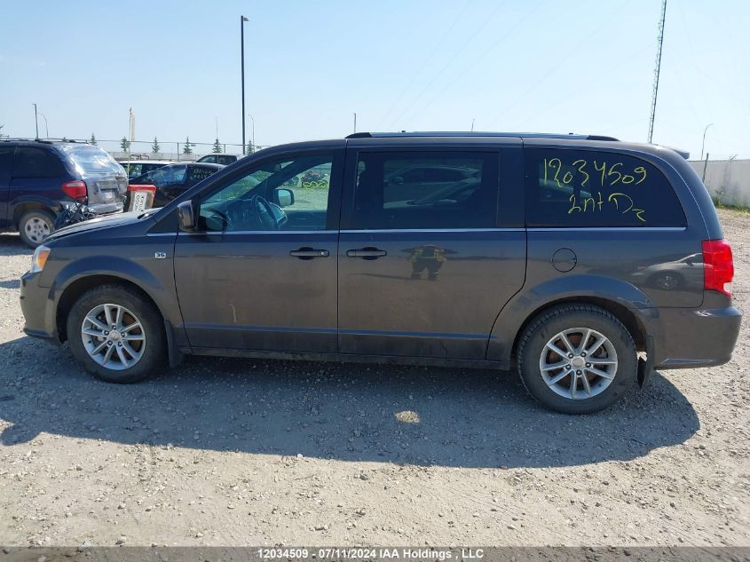 2019 Dodge Grand Caravan Sxt VIN: 2C4RDGCG5KR758292 Lot: 12034509