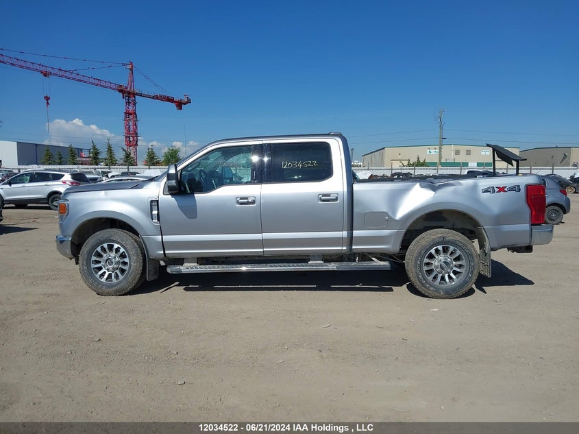 2021 Ford F-250 Lariat VIN: 1FT7W2BN1MED64499 Lot: 12034522