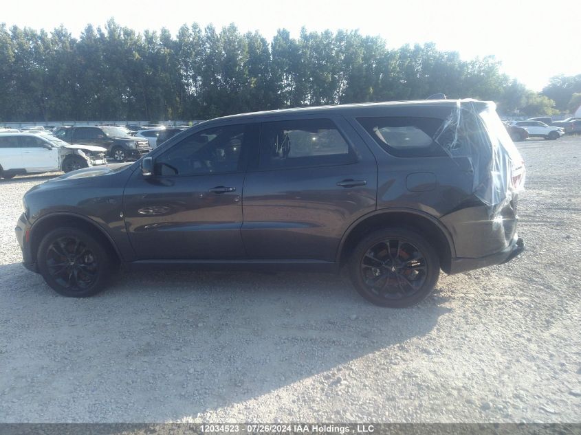 2021 Dodge Durango Gt VIN: 1C4RDJDGXMC659118 Lot: 12034523