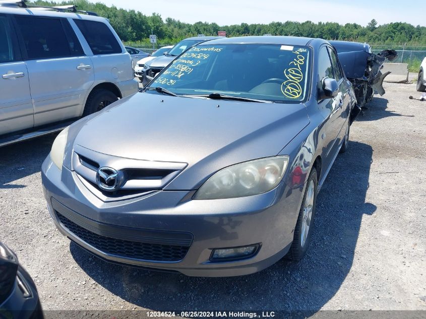 2008 Mazda 3 Hatchback VIN: JM1BK343181855501 Lot: 12034524