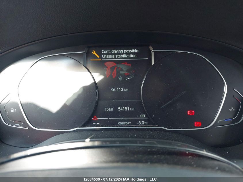 2022 BMW X3 xDrive30I VIN: 5UX53DP05N9J72830 Lot: 12034530