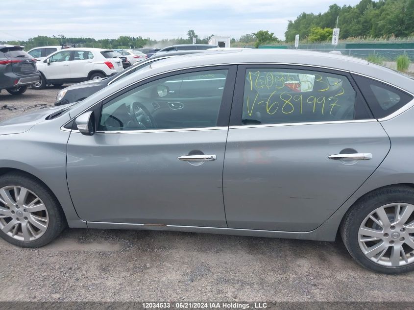 2013 Nissan Sentra VIN: 3N1AB7AP3DL689997 Lot: 12034533