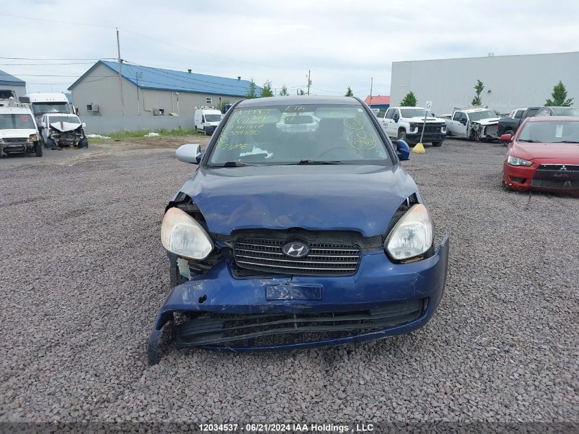 2009 Hyundai Accent VIN: KMHCN45C09U384890 Lot: 12034537