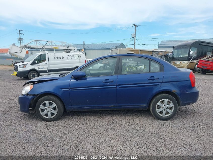 2009 Hyundai Accent VIN: KMHCN45C09U384890 Lot: 12034537