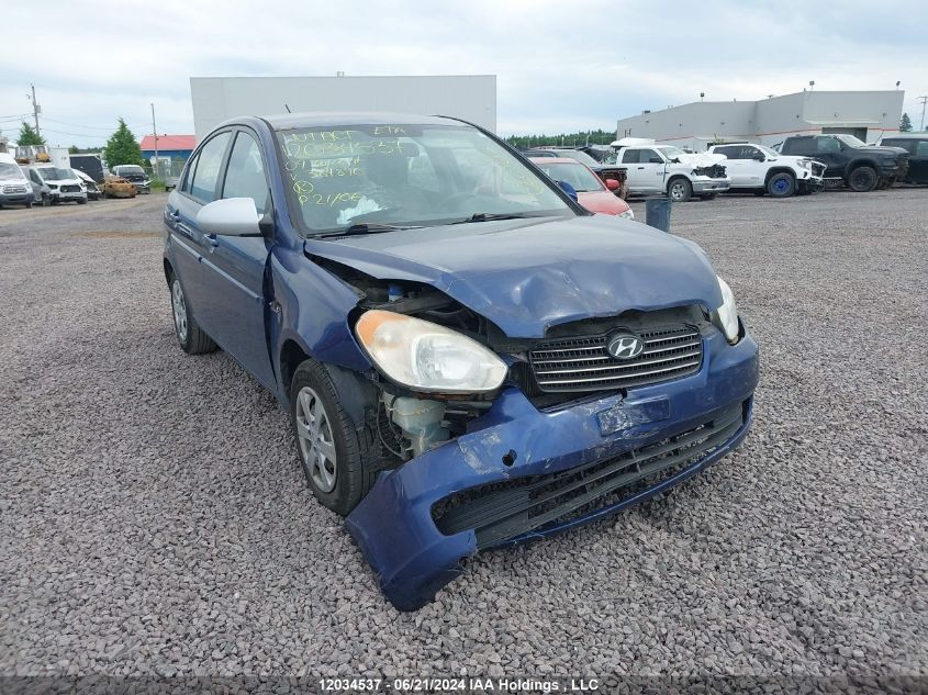 2009 Hyundai Accent VIN: KMHCN45C09U384890 Lot: 12034537