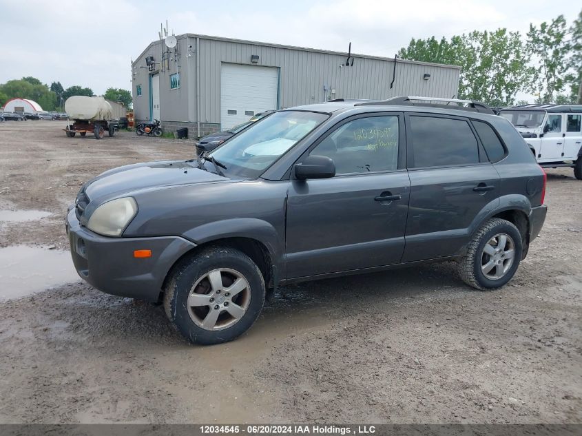 2007 Hyundai Tucson Gls VIN: KM8JM12B27U630064 Lot: 12034545