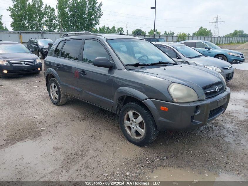 2007 Hyundai Tucson Gls VIN: KM8JM12B27U630064 Lot: 12034545