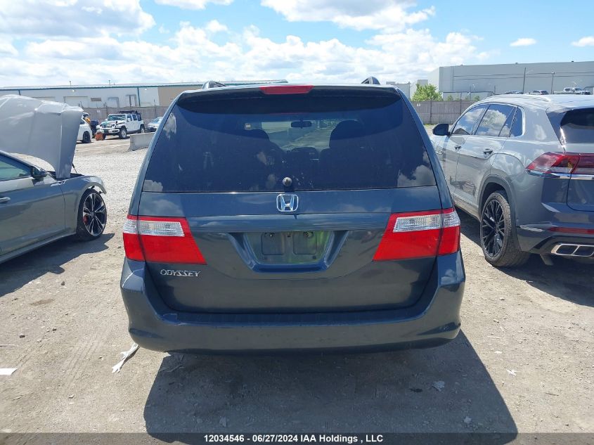 2006 Honda Odyssey VIN: 5FNRL38436B504947 Lot: 12034546
