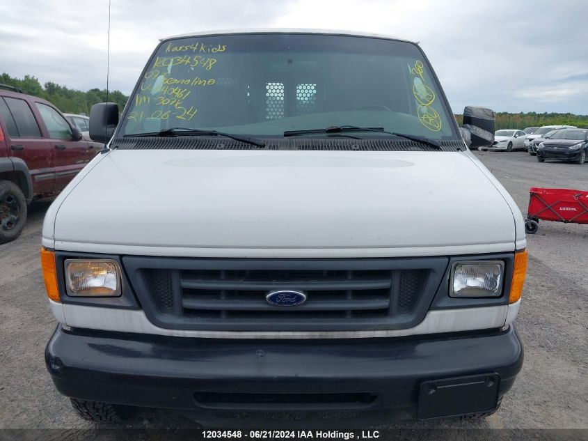2007 Ford Econoline E250 Van VIN: 1FTNE24W87DA40461 Lot: 12034548