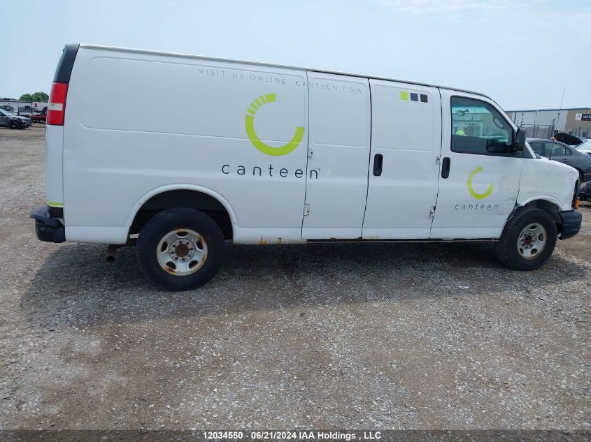 2012 Chevrolet Express Cargo Van VIN: 1GCWGGCA1C1163211 Lot: 12034550