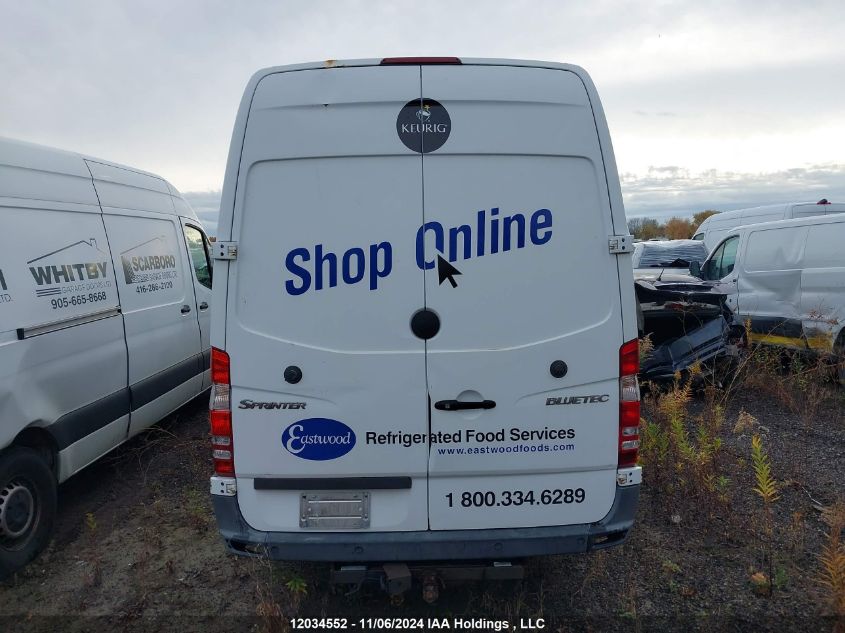 2011 Mercedes-Benz Sprinter 2500 VIN: WD3BE8CC3B5565552 Lot: 12034552