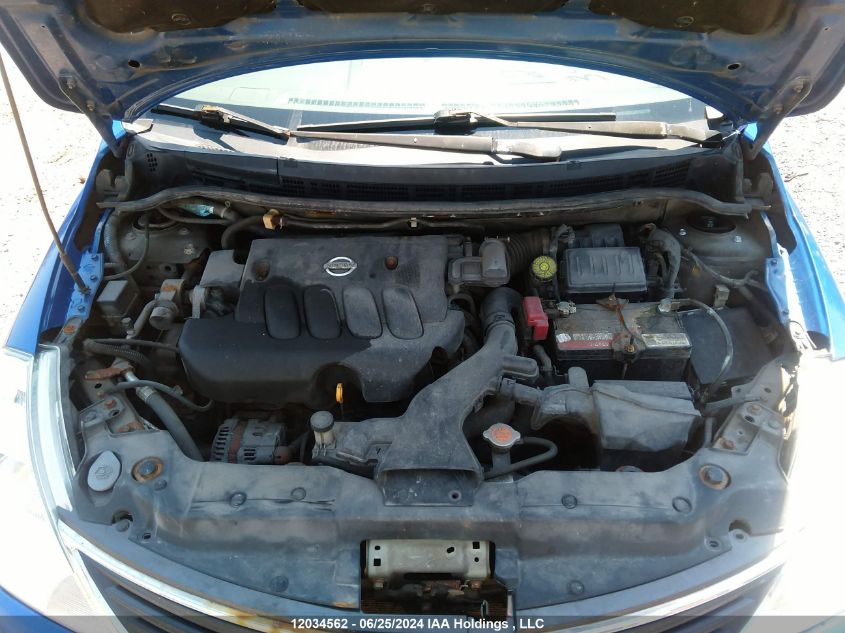 2010 Nissan Versa S/Sl VIN: 3N1BC1CP4AL395953 Lot: 12034562