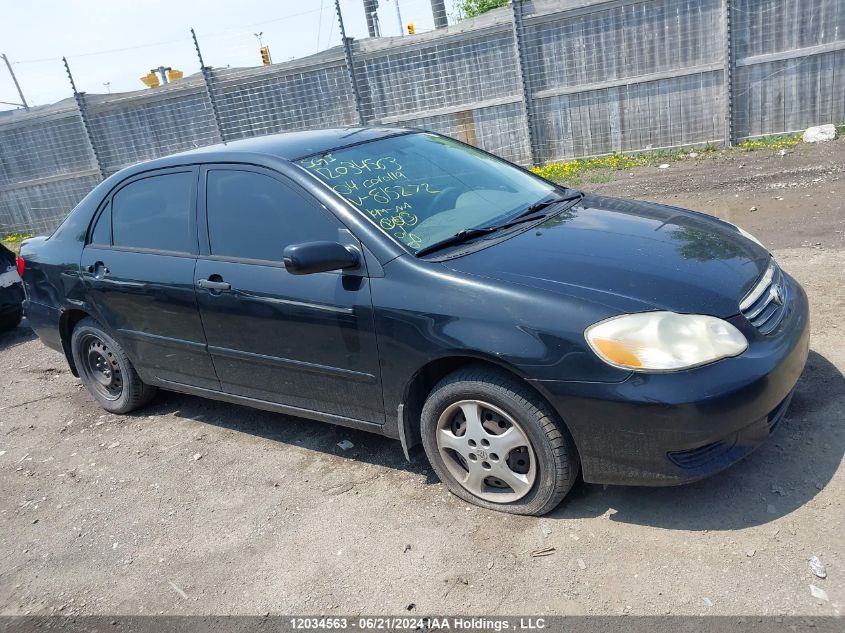 2004 Toyota Corolla Ce/Le/S VIN: 2T1BR32E24C815272 Lot: 12034563