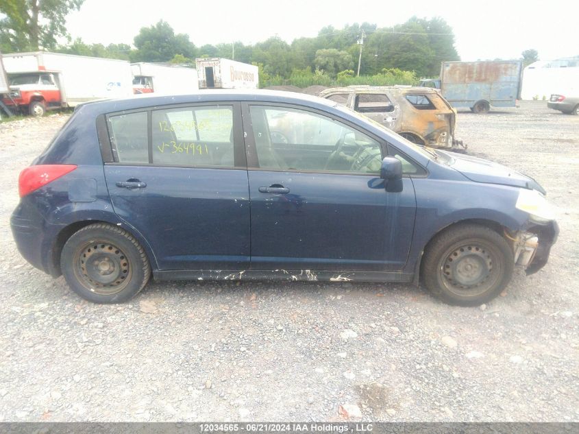 2009 Nissan Versa VIN: 3N1BC13E89L364991 Lot: 12034565