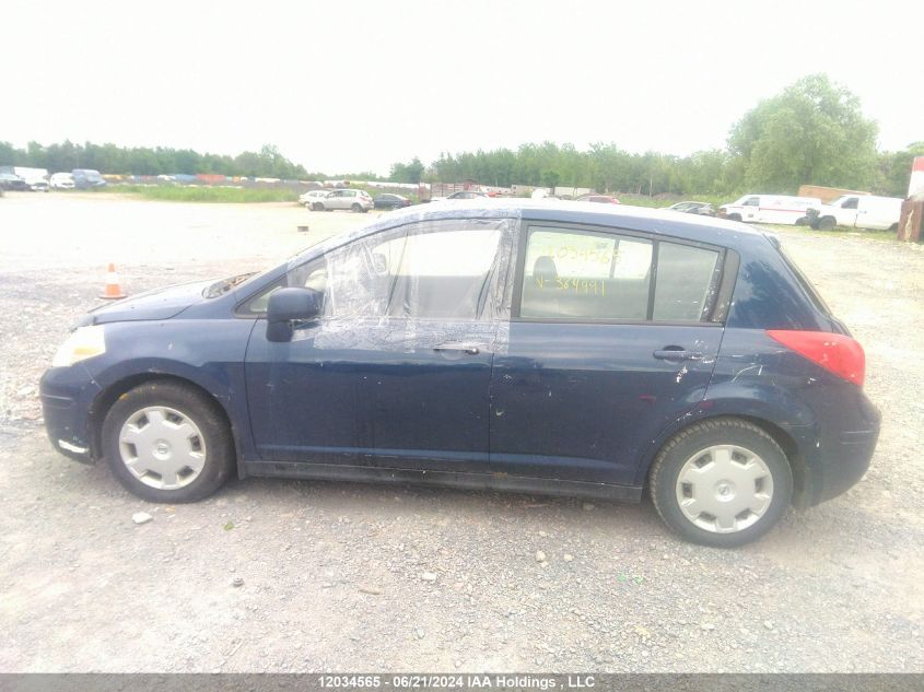 2009 Nissan Versa VIN: 3N1BC13E89L364991 Lot: 12034565