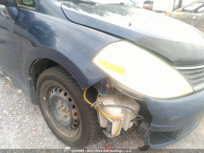 2009 Nissan Versa VIN: 3N1BC13E89L364991 Lot: 12034565