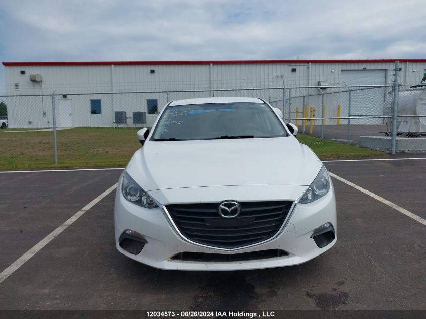 2016 Mazda Mazda3 VIN: 3MZBM1K76GM290763 Lot: 12034573