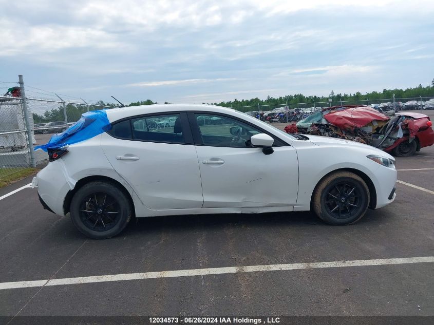 2016 Mazda Mazda3 VIN: 3MZBM1K76GM290763 Lot: 12034573