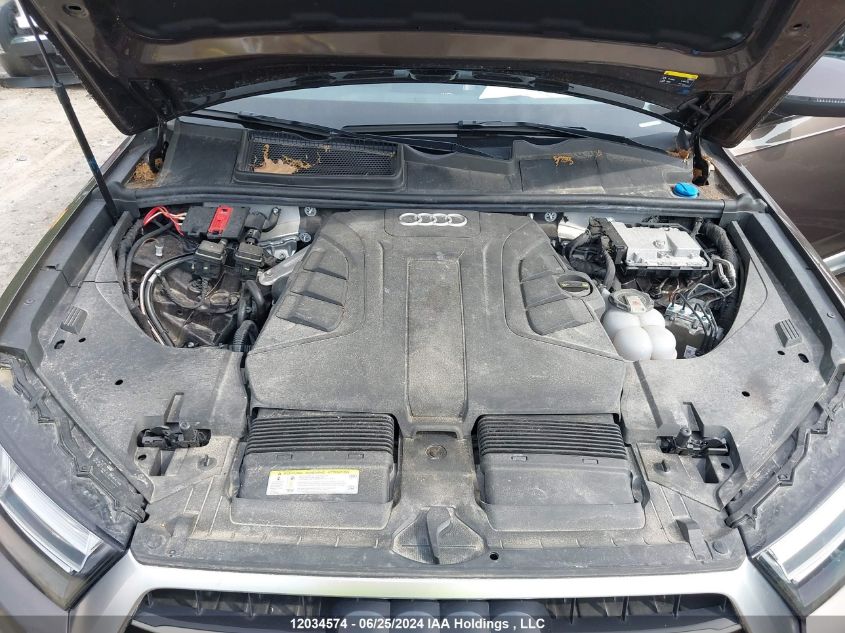 2019 Audi Q7 VIN: WA1WAAF74KD028276 Lot: 12034574