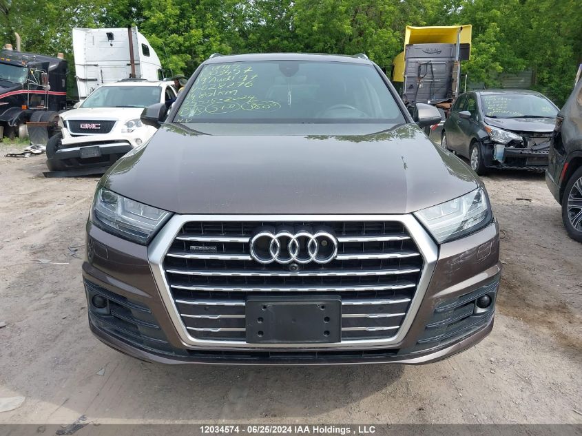 2019 Audi Q7 VIN: WA1WAAF74KD028276 Lot: 12034574
