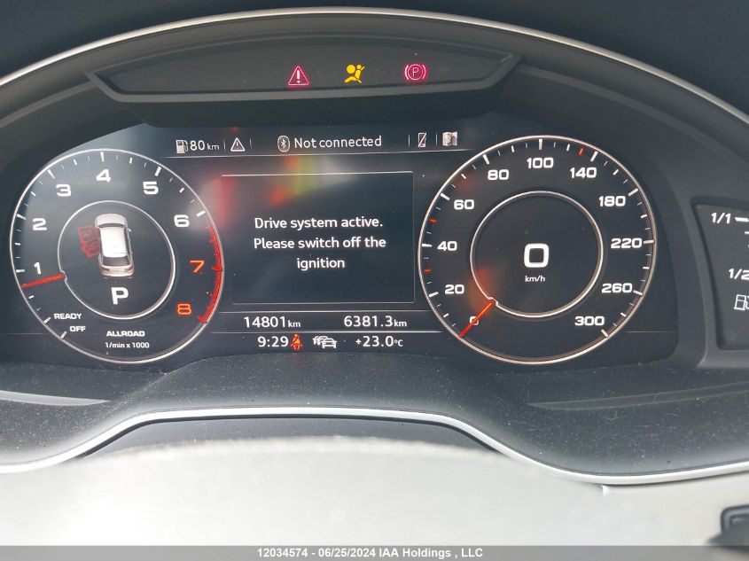 2019 Audi Q7 VIN: WA1WAAF74KD028276 Lot: 12034574