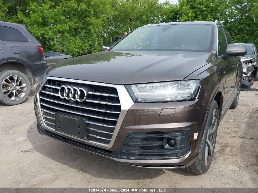 2019 Audi Q7 VIN: WA1WAAF74KD028276 Lot: 12034574