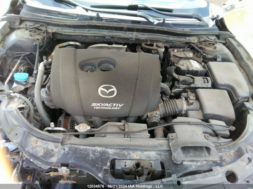 2018 Mazda Mazda3 VIN: JM1BN1U79J1189136 Lot: 12034576