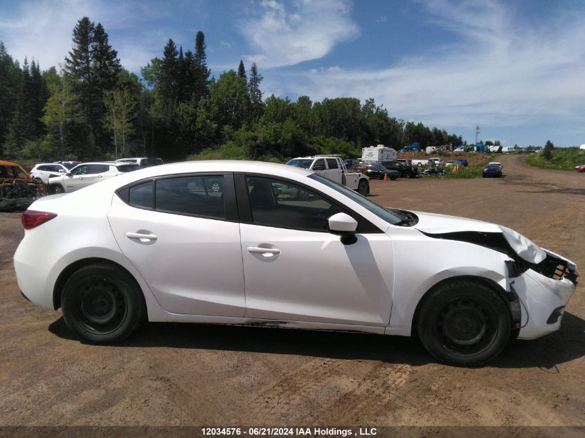 2018 Mazda Mazda3 VIN: JM1BN1U79J1189136 Lot: 12034576