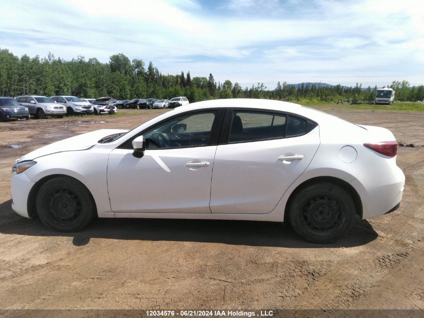 2018 Mazda Mazda3 VIN: JM1BN1U79J1189136 Lot: 12034576