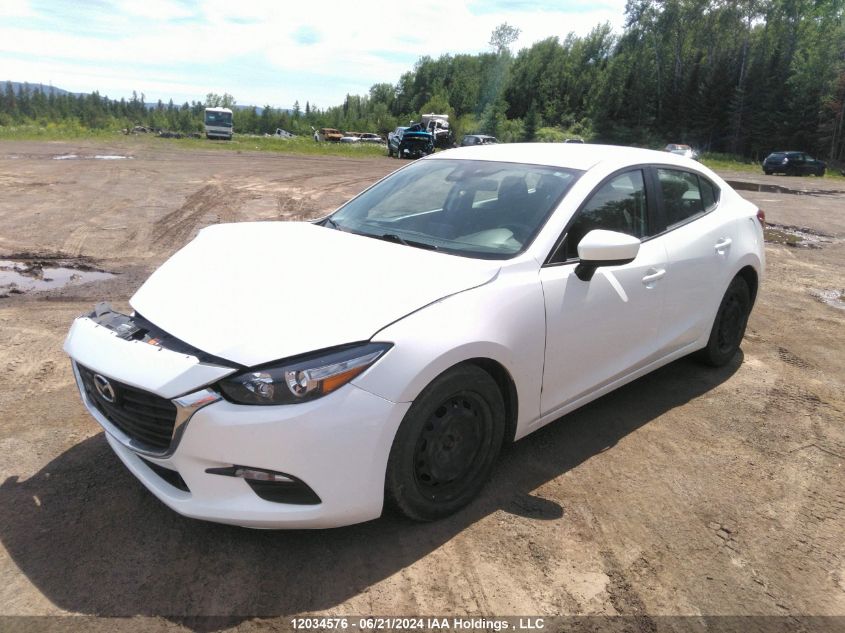 2018 Mazda Mazda3 VIN: JM1BN1U79J1189136 Lot: 12034576