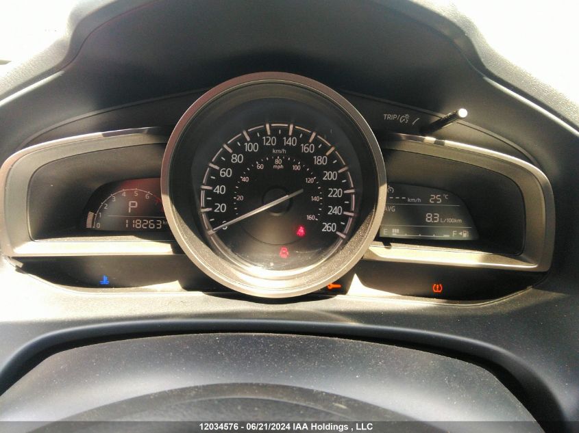 2018 Mazda Mazda3 VIN: JM1BN1U79J1189136 Lot: 12034576