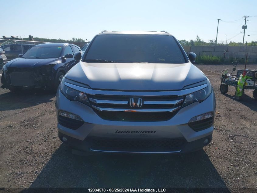 2016 Honda Pilot VIN: 5FNYF6H91GB511543 Lot: 12034578