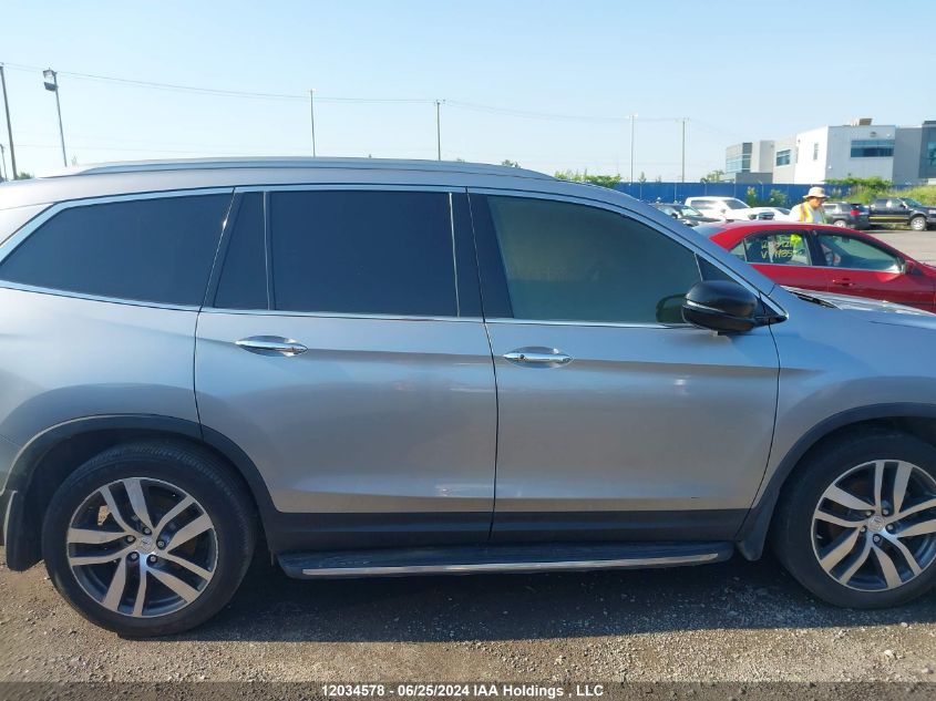 2016 Honda Pilot VIN: 5FNYF6H91GB511543 Lot: 12034578