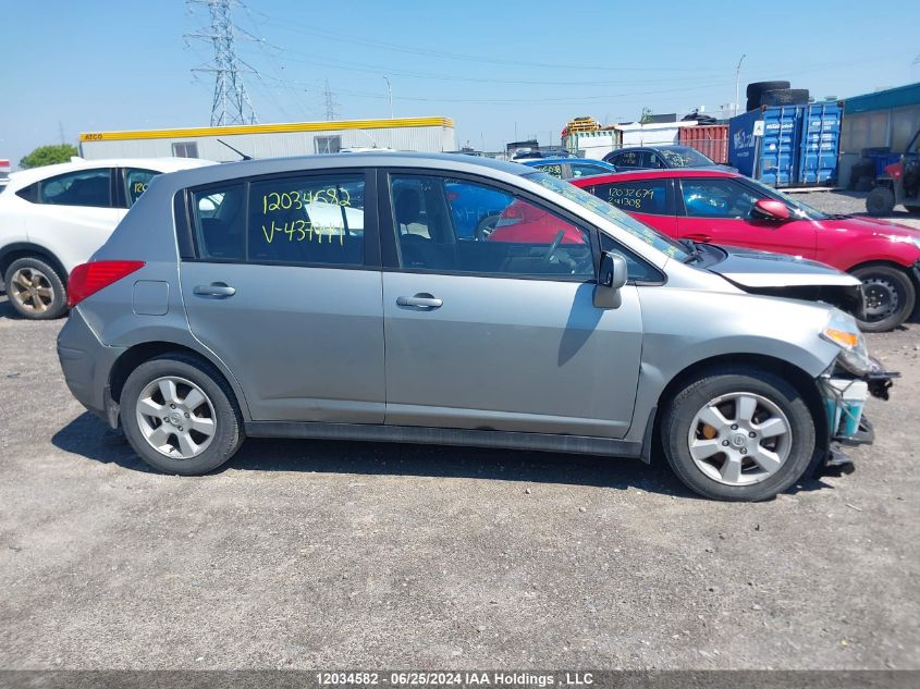 2010 Nissan Versa 1.8Sl VIN: 3N1BC1CP6AL437944 Lot: 12034582