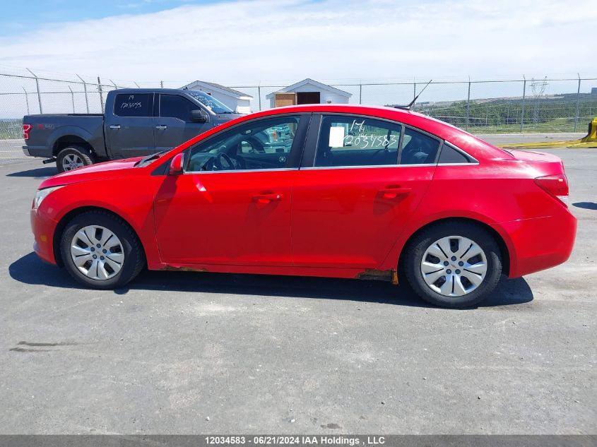 2014 Chevrolet Cruze Lt VIN: 1G1PC5SB6E7201748 Lot: 12034583