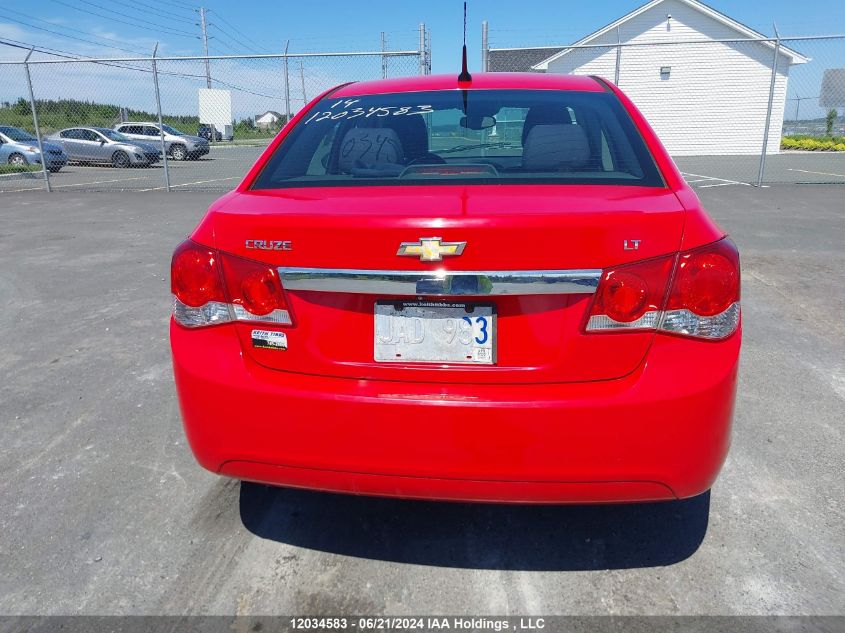 2014 Chevrolet Cruze Lt VIN: 1G1PC5SB6E7201748 Lot: 12034583