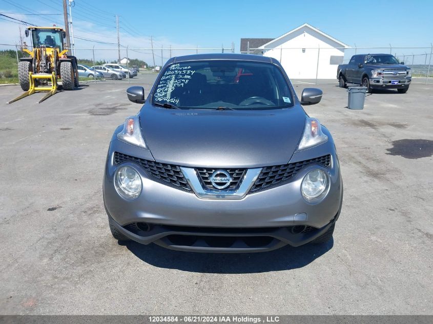 2015 Nissan Juke S/Sv/Sl/Nismo VIN: JN8AF5MV8FT562598 Lot: 12034584