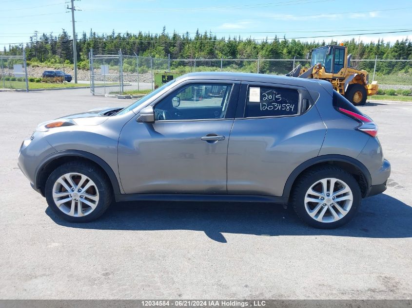 2015 Nissan Juke S/Sv/Sl/Nismo VIN: JN8AF5MV8FT562598 Lot: 12034584