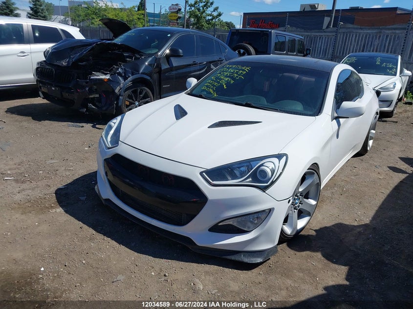 2013 Hyundai Genesis Coupe 2.0T VIN: KMHHT6KD4DU085755 Lot: 12034589