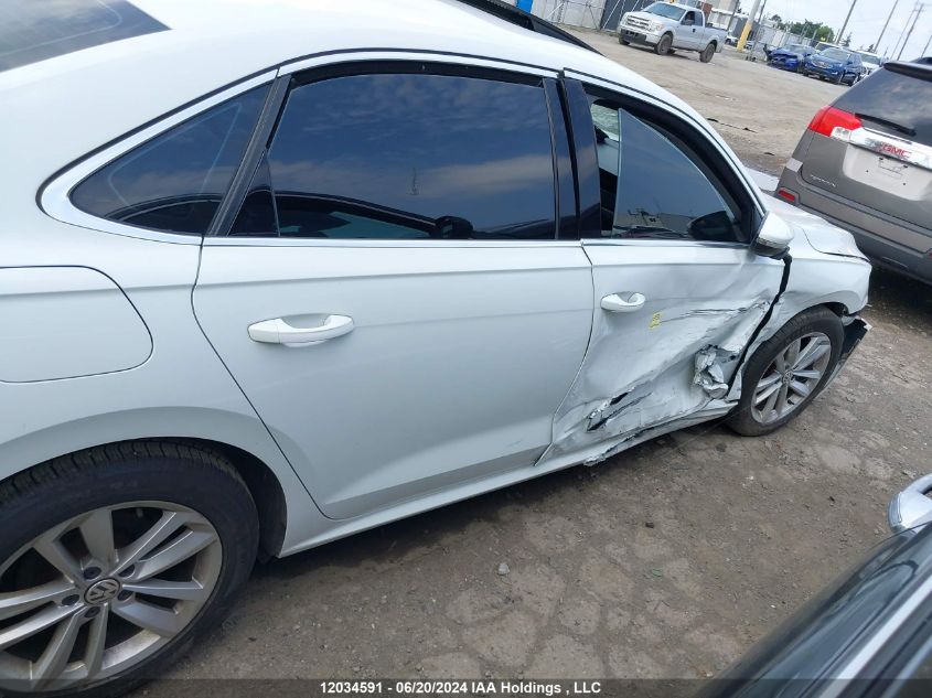 2021 Volkswagen Passat VIN: 1VWBA7A36MC005213 Lot: 12034591