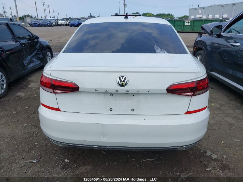 2021 Volkswagen Passat VIN: 1VWBA7A36MC005213 Lot: 12034591