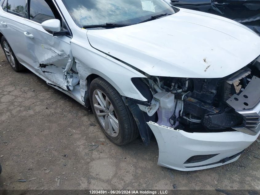 2021 Volkswagen Passat VIN: 1VWBA7A36MC005213 Lot: 12034591