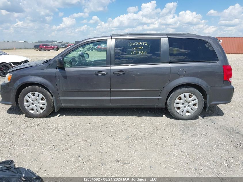 2017 Dodge Grand Caravan Cvp/Sxt VIN: 2C4RDGBG4HR563780 Lot: 12034592